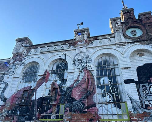 Mozart graffito