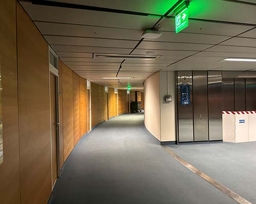 Strange corridor