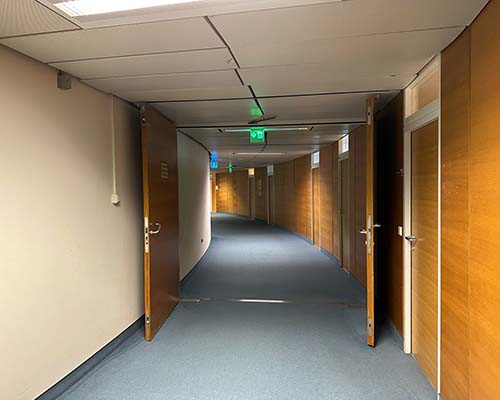 Strange corridor